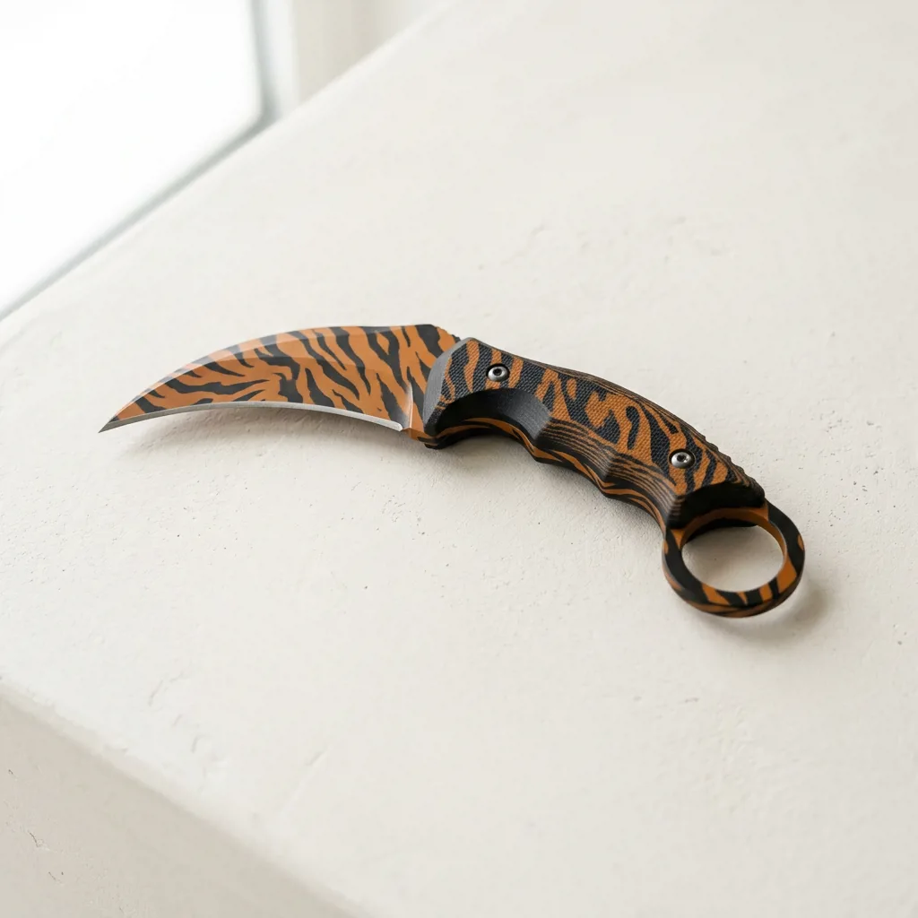 Нож Karambit Тигр из коллекции кейсов