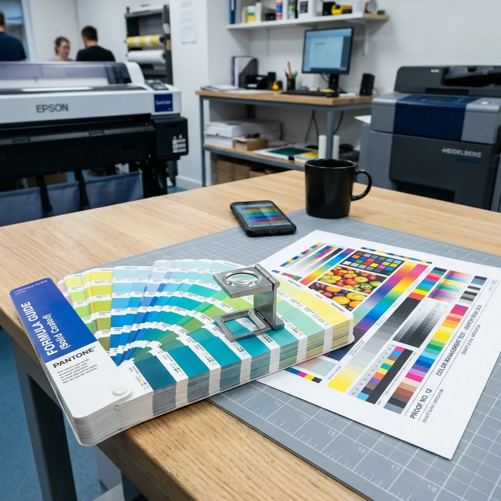 Сравнение систем цветопередачи Pantone и CMYK