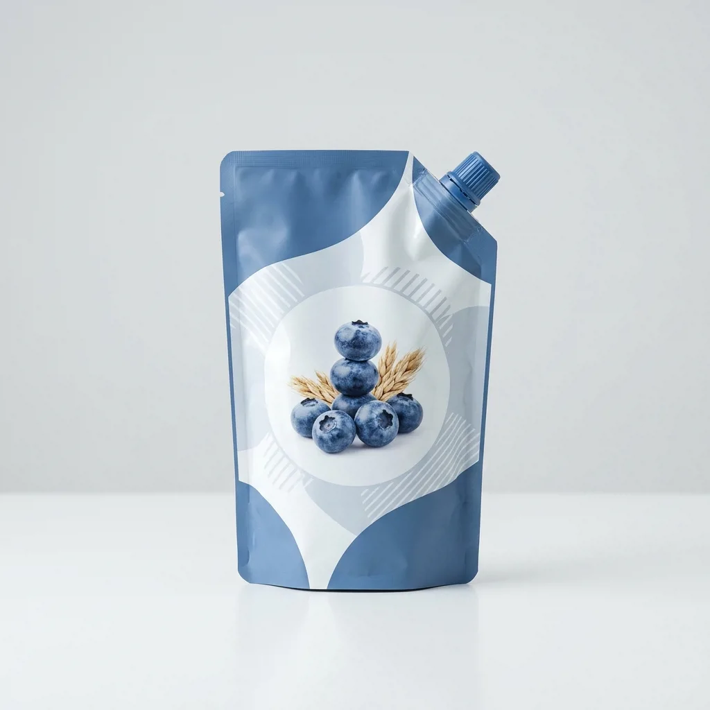 Этикетка для паштетной пасты в мягкой упаковке doy-pack