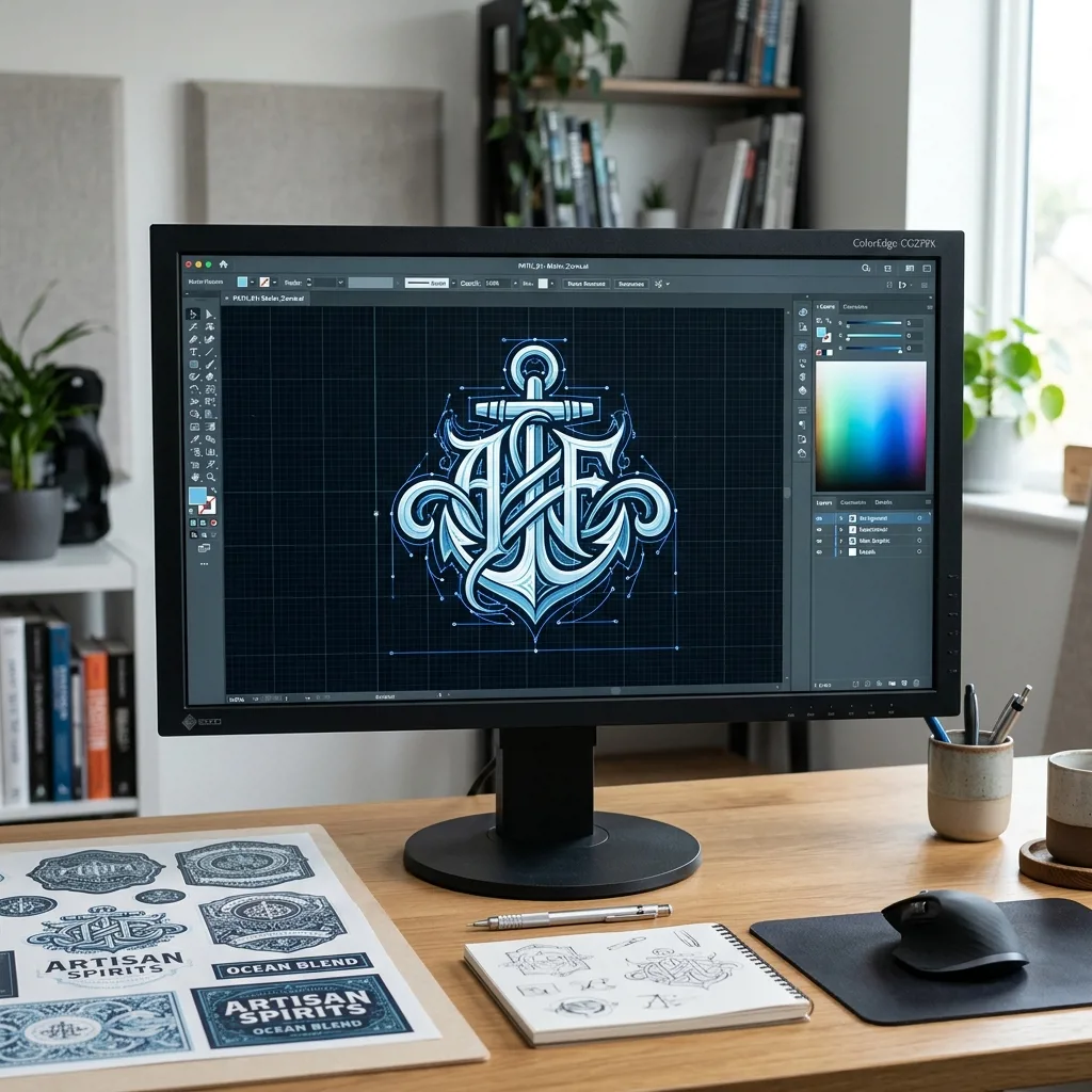 Иконка AI формата Illustrator