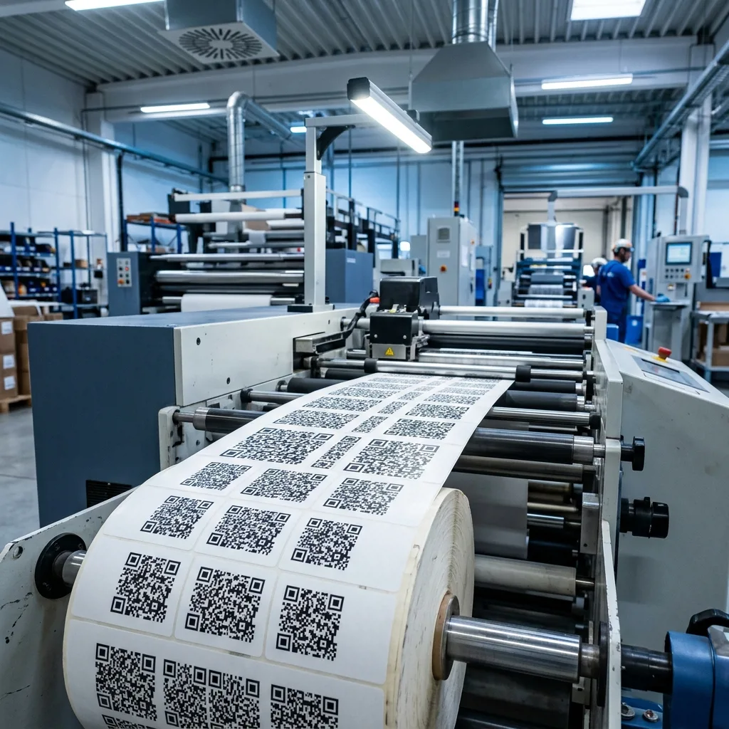 Печатное оборудование для нанесения QR-кодов на этикетки