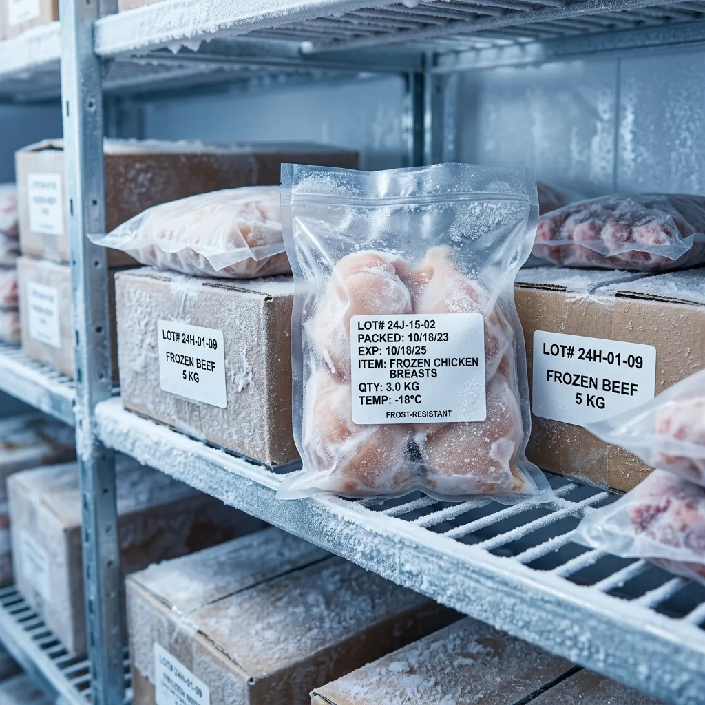 Этикетки для замороженной продукции